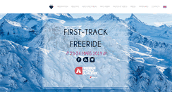 Desktop Screenshot of firsttrackfreeride.ch